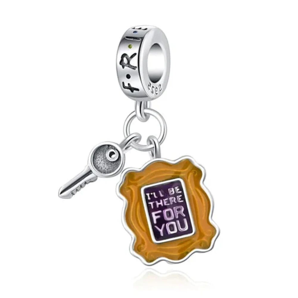 NWOT Friends TV Series Key and Peephole Dangle Charm